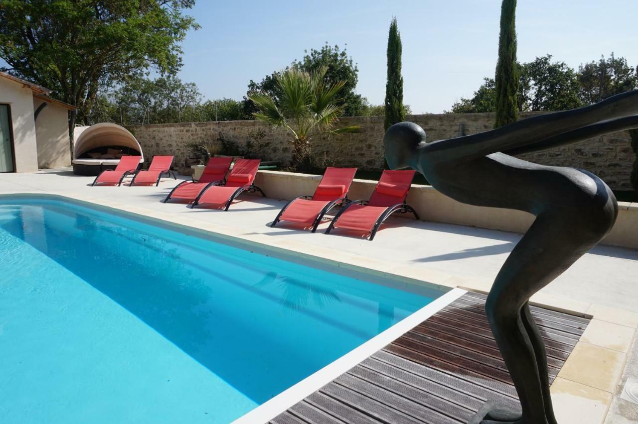 Le Clos des Troubadours Pennautier Exterior foto
